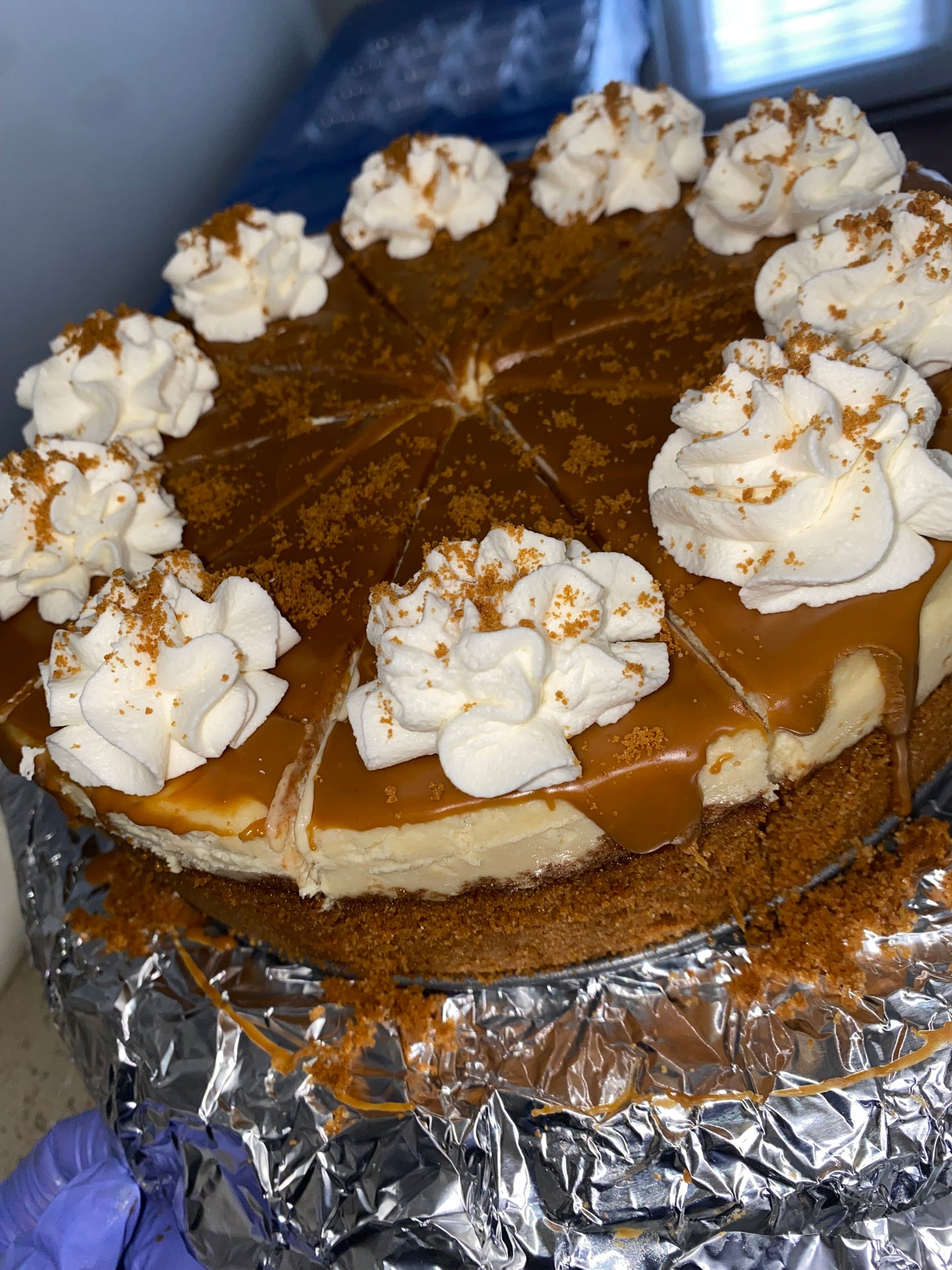 Biscoff Cheesecake Slices