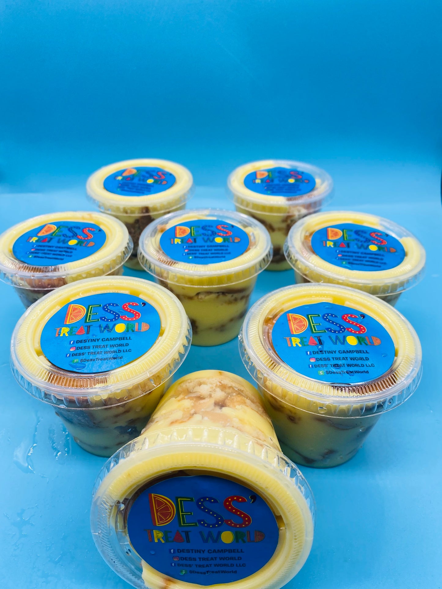 Banana Pudding Cup Package