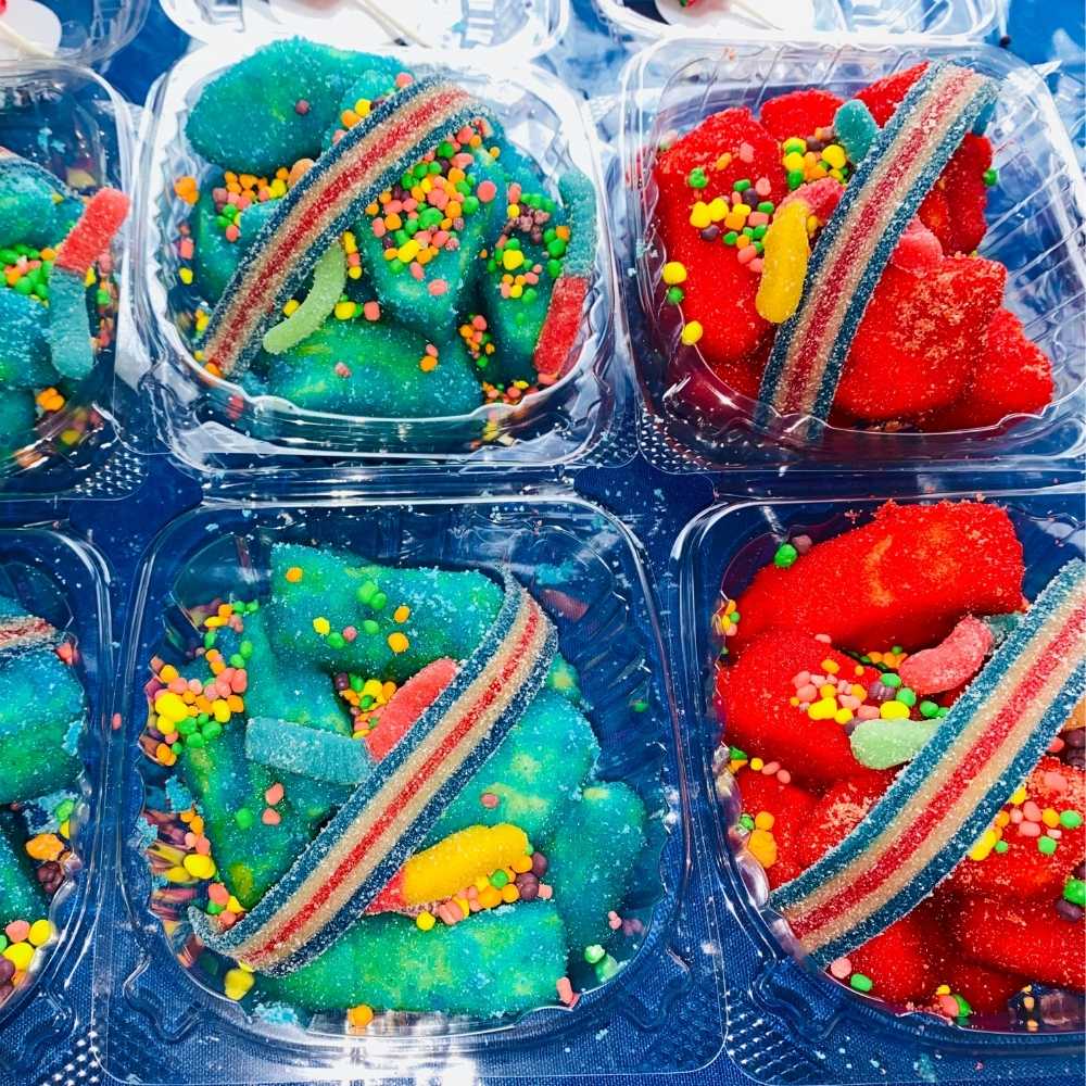 Blue Pineapple Crates