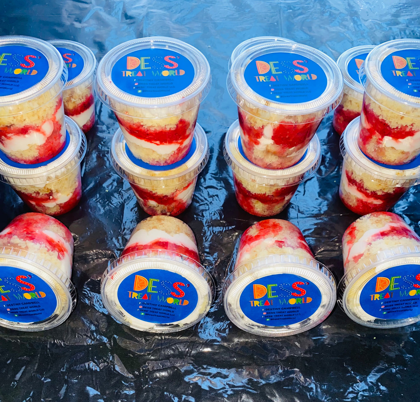 Strawberry Shortcake Cups