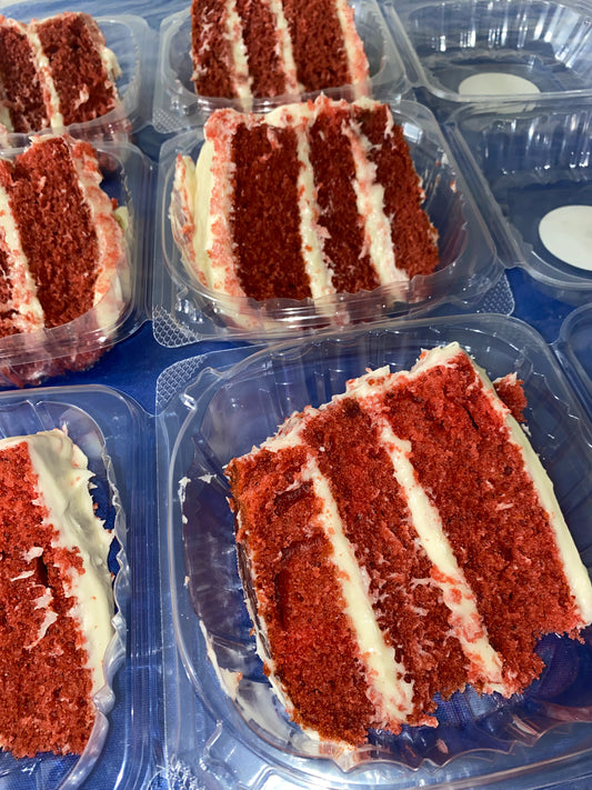 Red Velvet Cake Slices