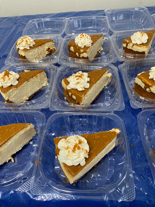 Biscoff Cheesecake Slices