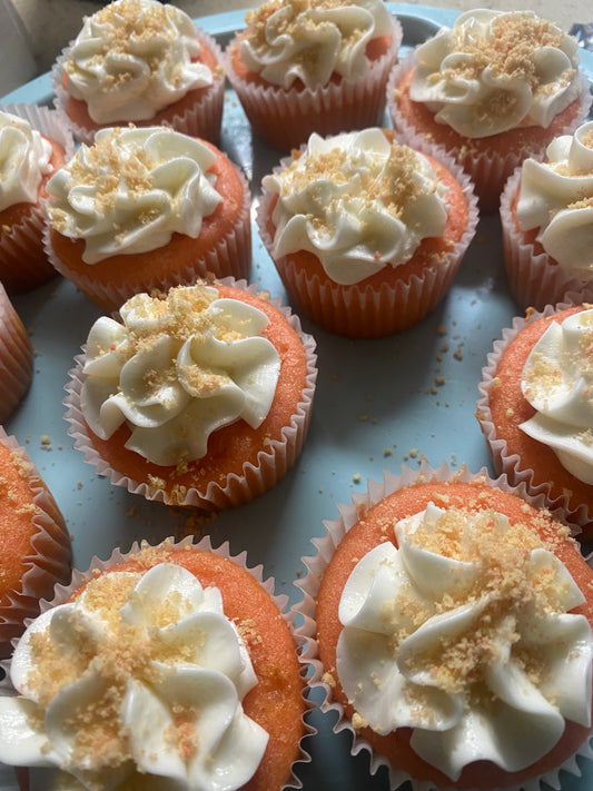 Strawberry Crunch Cupcakes (3 Count)