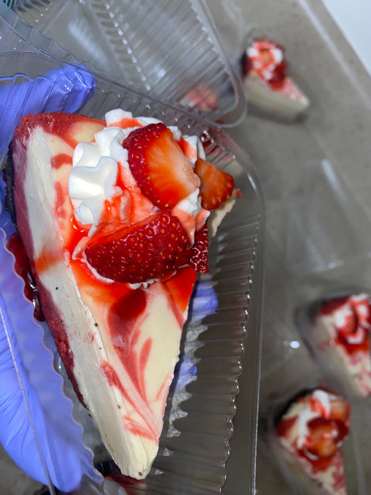 Red Velvet Cheesecake Slices